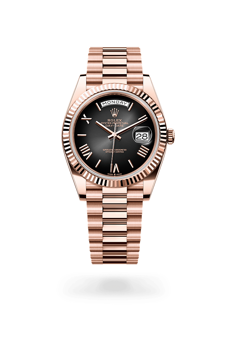 Rolex Day-Date 40 18 kt Everose gold, M228235-0055